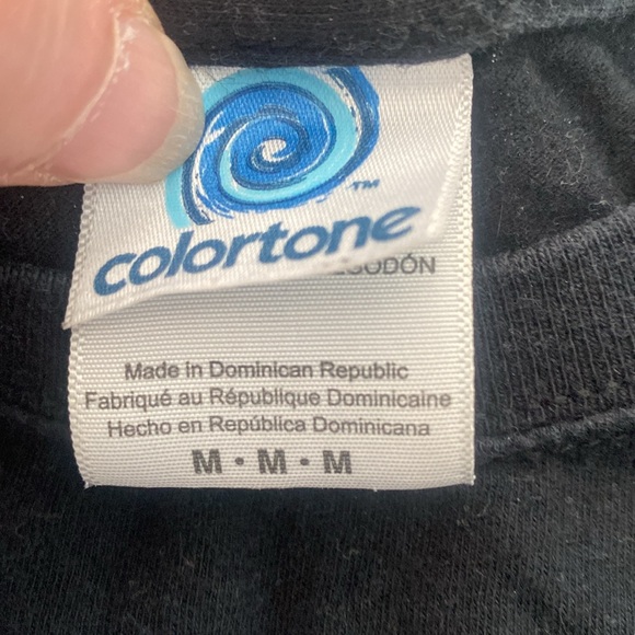 Kappa black and Brown tie dye tshirt - Picture 2 of 3